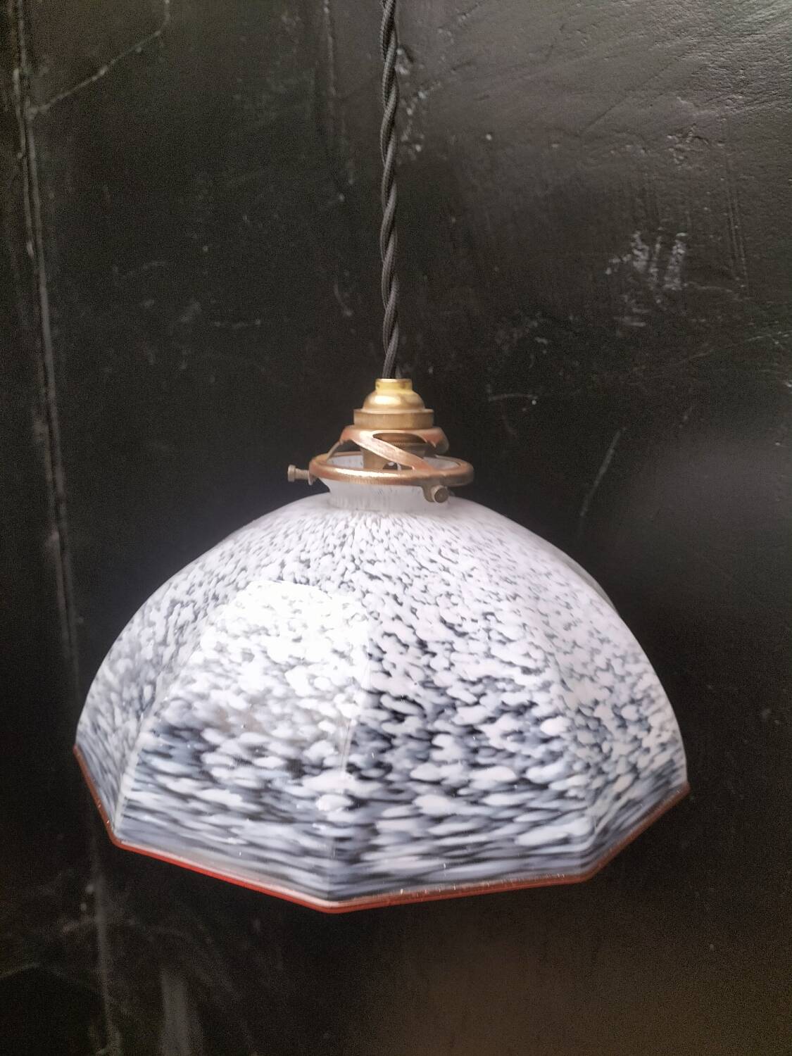 Clichy glass pendant light