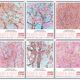 Lot de 6 affiches Damien Hirst