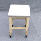 Tabouret on white formica 1950