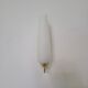 Pair of vintage Arlus wall lights in brass and opaline from the 60s