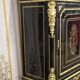Meuble d’appui Napoléon III en bois noirci