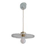 Vintage opaline chandelier