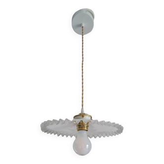 Lustre opaline vintage