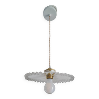 Vintage opaline chandelier