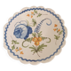 Scalloped decorative plate