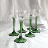 Set of 5 Alsace glasses