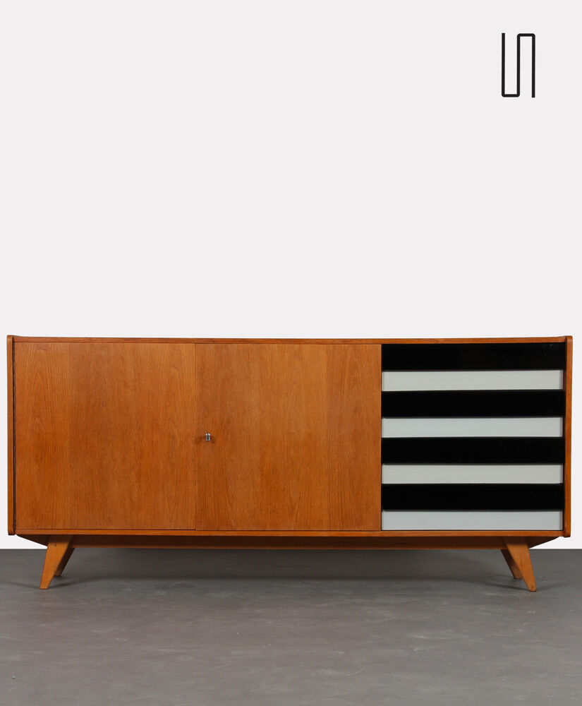 Oak row by Jiri Jiroutek, model U-460, 1960