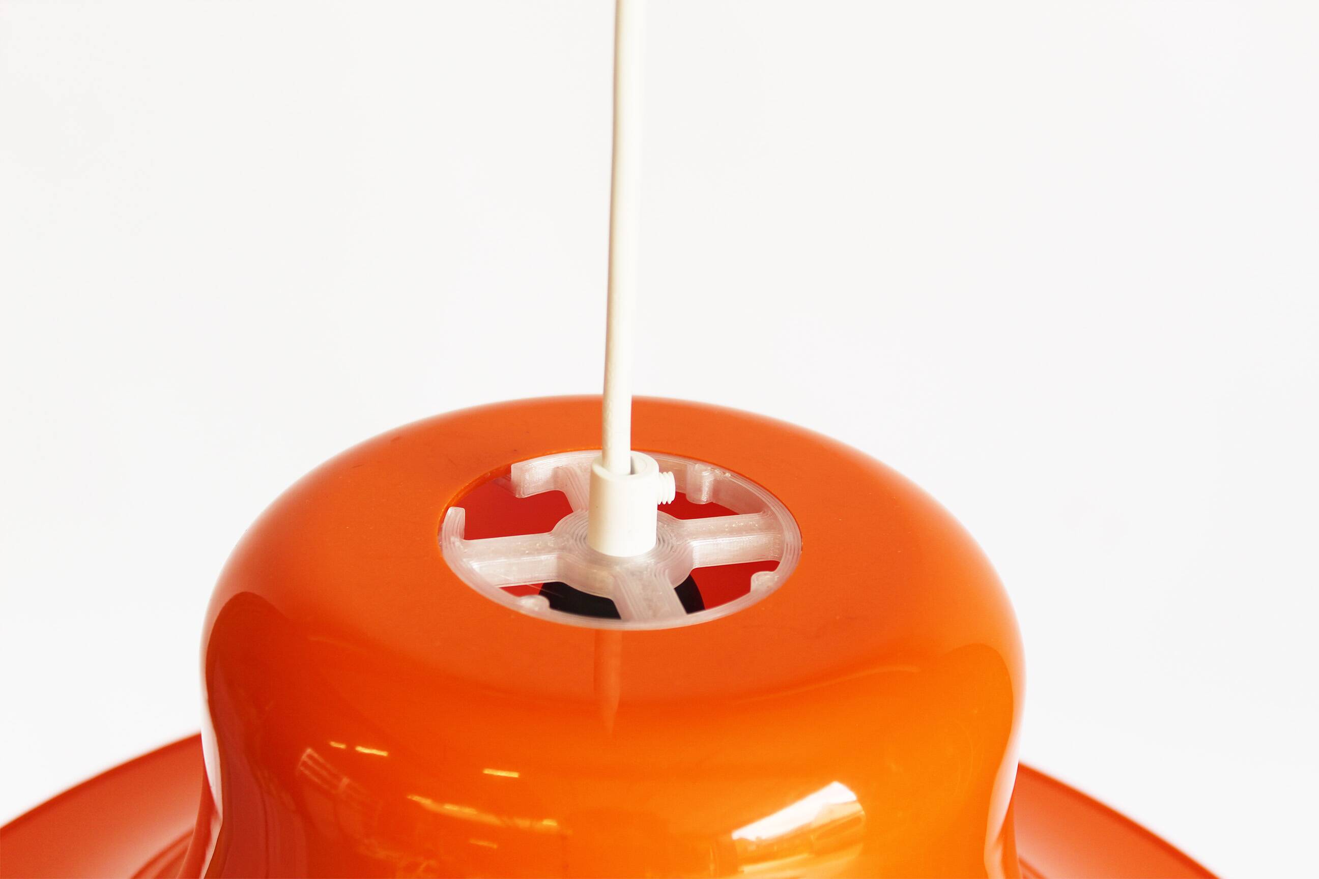 Spage Age Vintage Pop art pendant lamp by Massive, Belgium 1970's