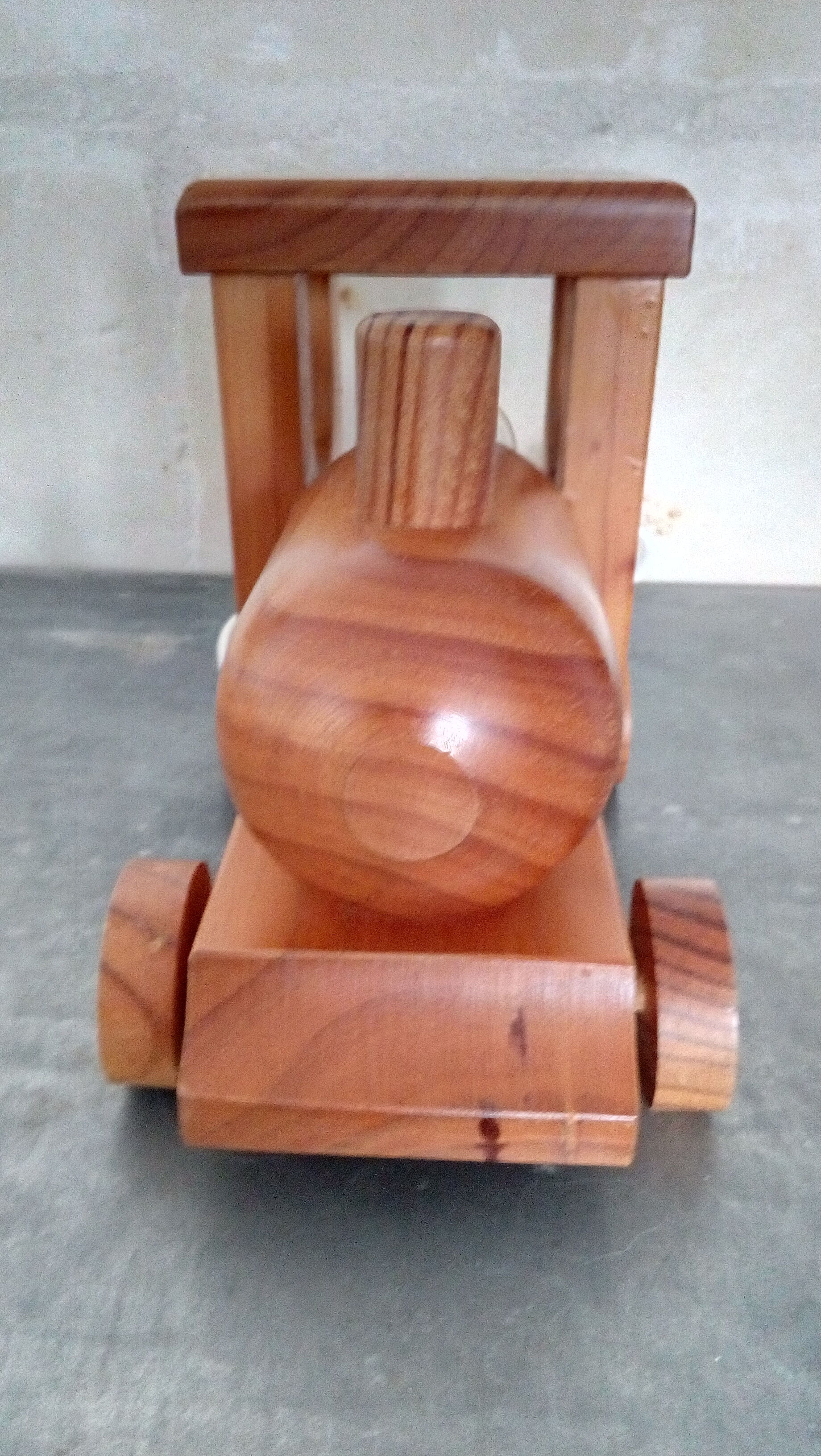 Child nightlight locomotive wood