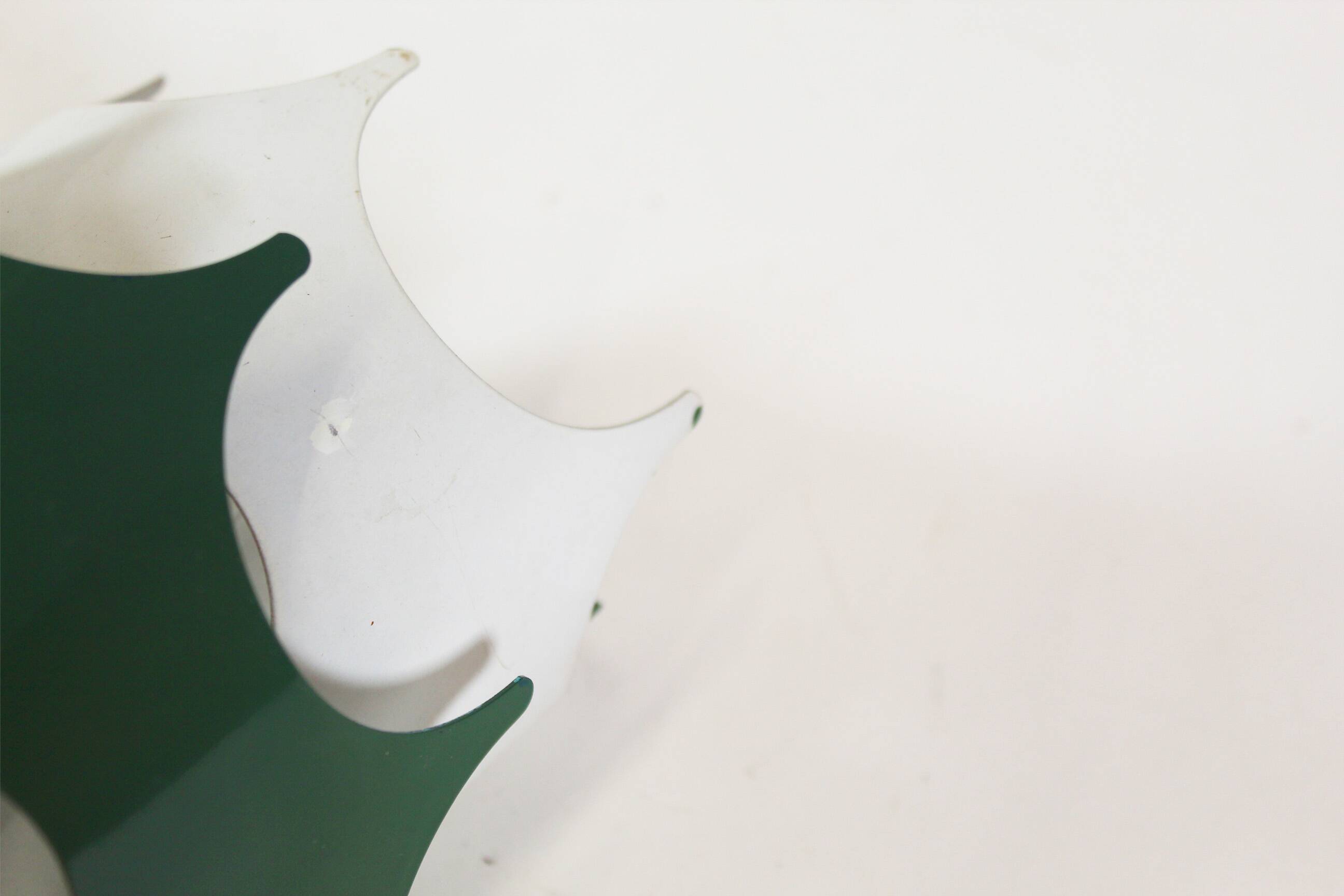 Pair of 1970’s modernist Space Age wall sconces by Doria Leuchten
