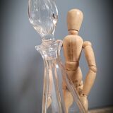 Pyramid crystal decanter