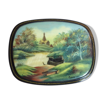 Russian lacquered box