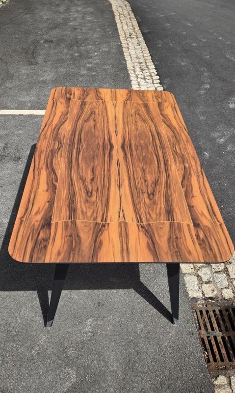 Vintage walnut table