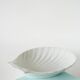 Ceramic Shell Bowl, White, 1970