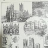 Lithograph on Great Britain from 1928