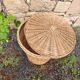 Large Wicker Basket with Lid