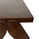 Vintage Coffee Table Wengé Brutalist Postmodern 70's Design