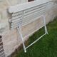 Banc de jardin pliant