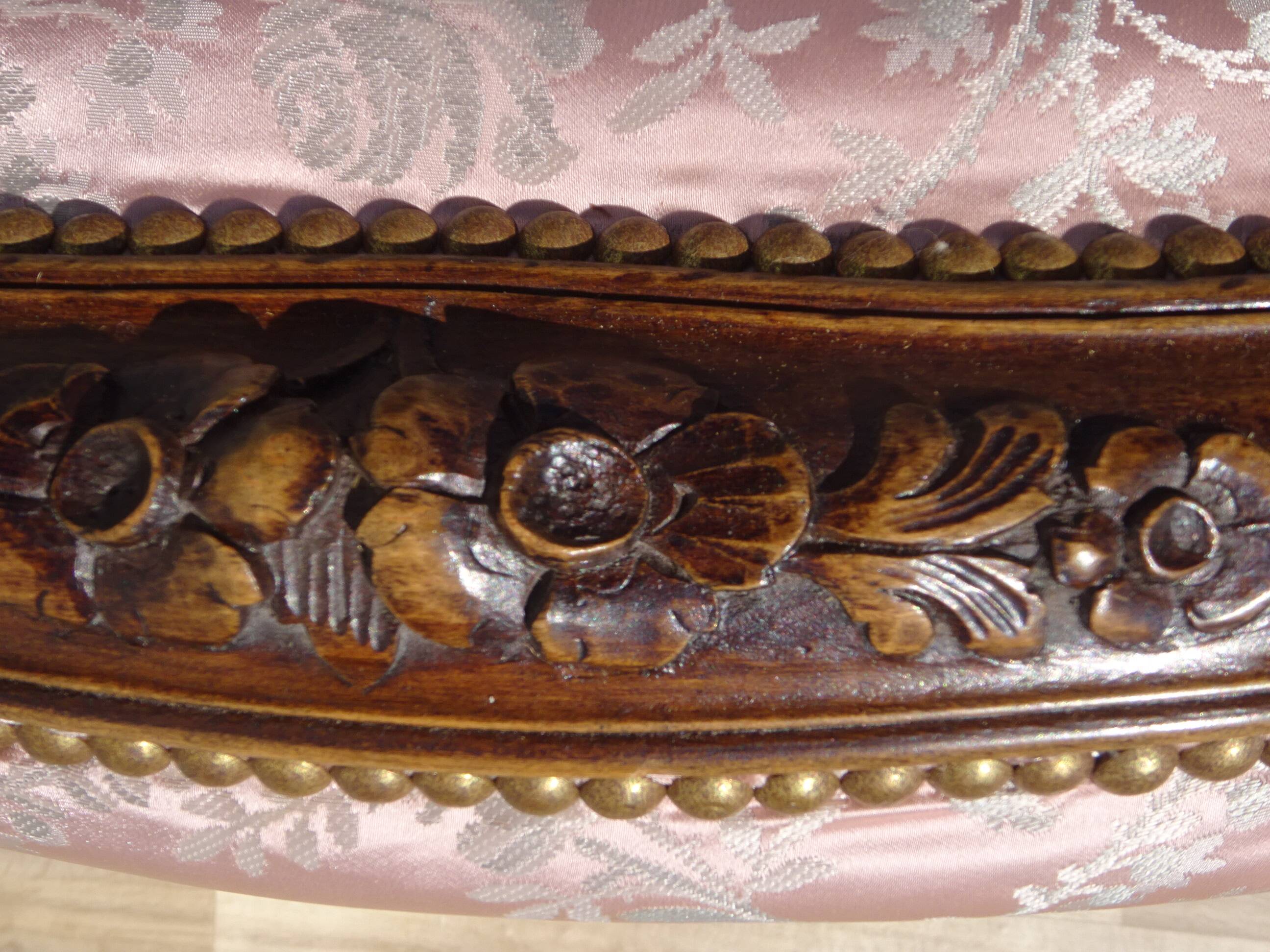 Louis XV style sofa bed