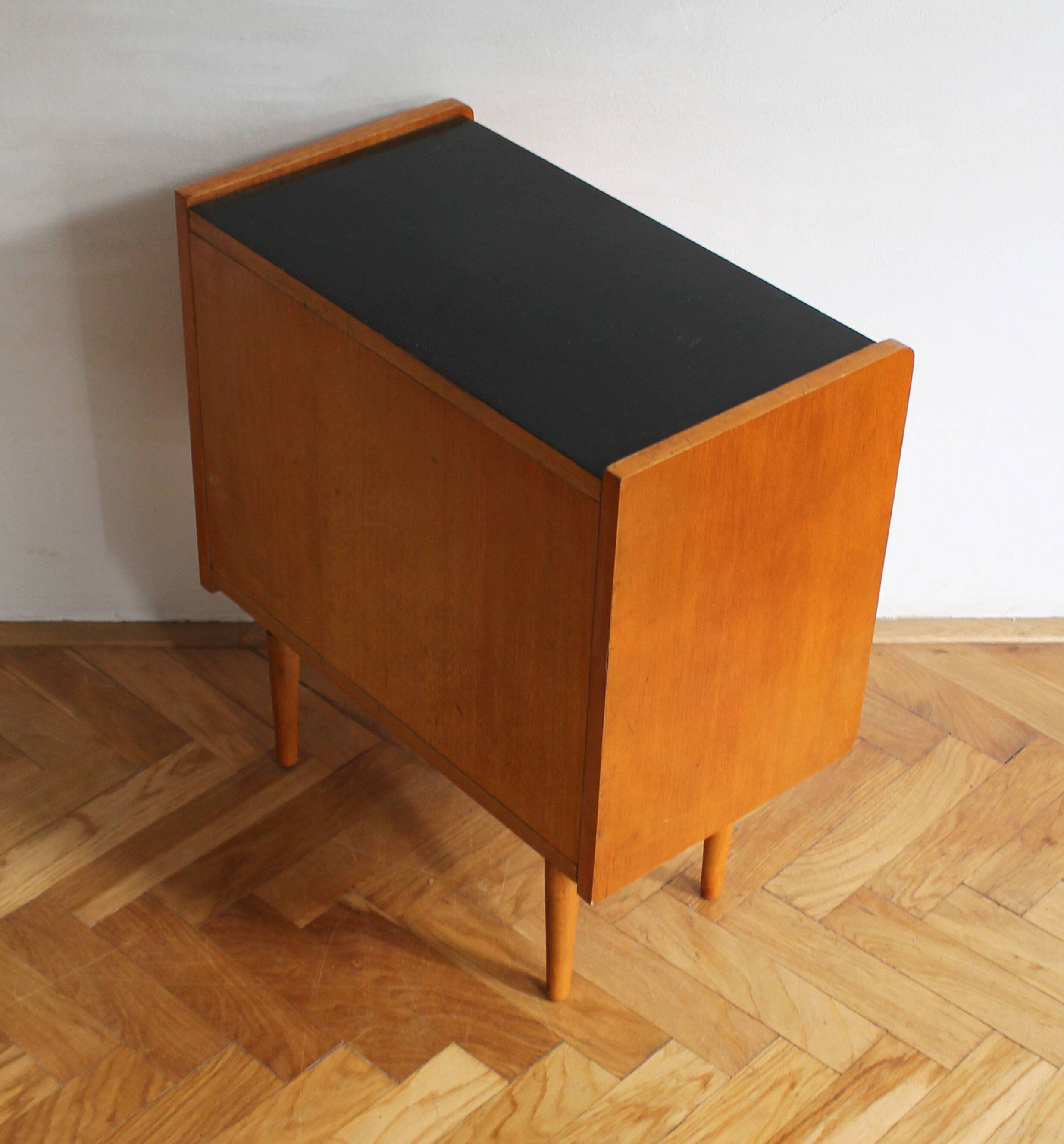 1960's Mid Century Nightstand by Novy Domov