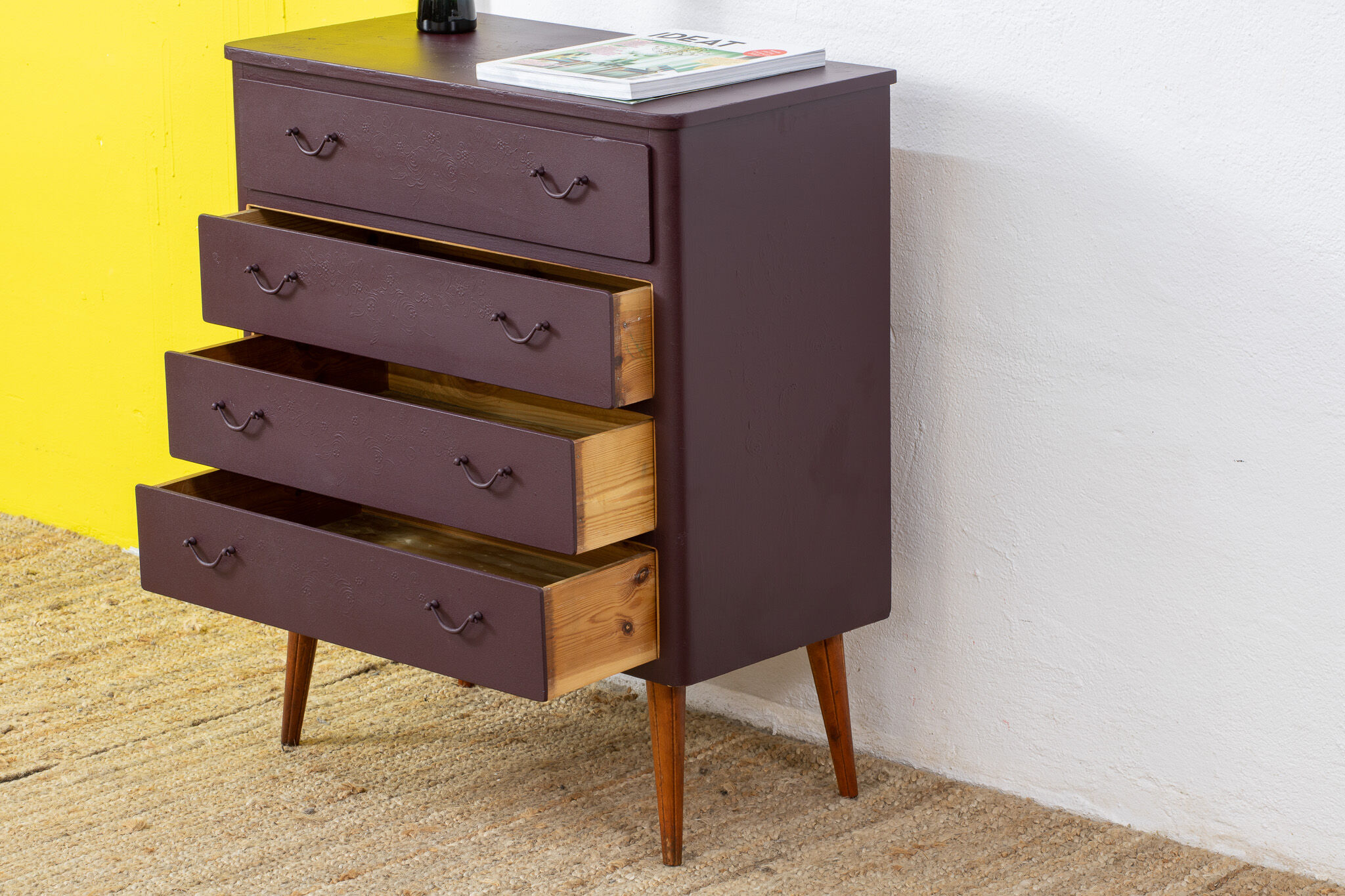 Commode scandinave vintage – 65 cm