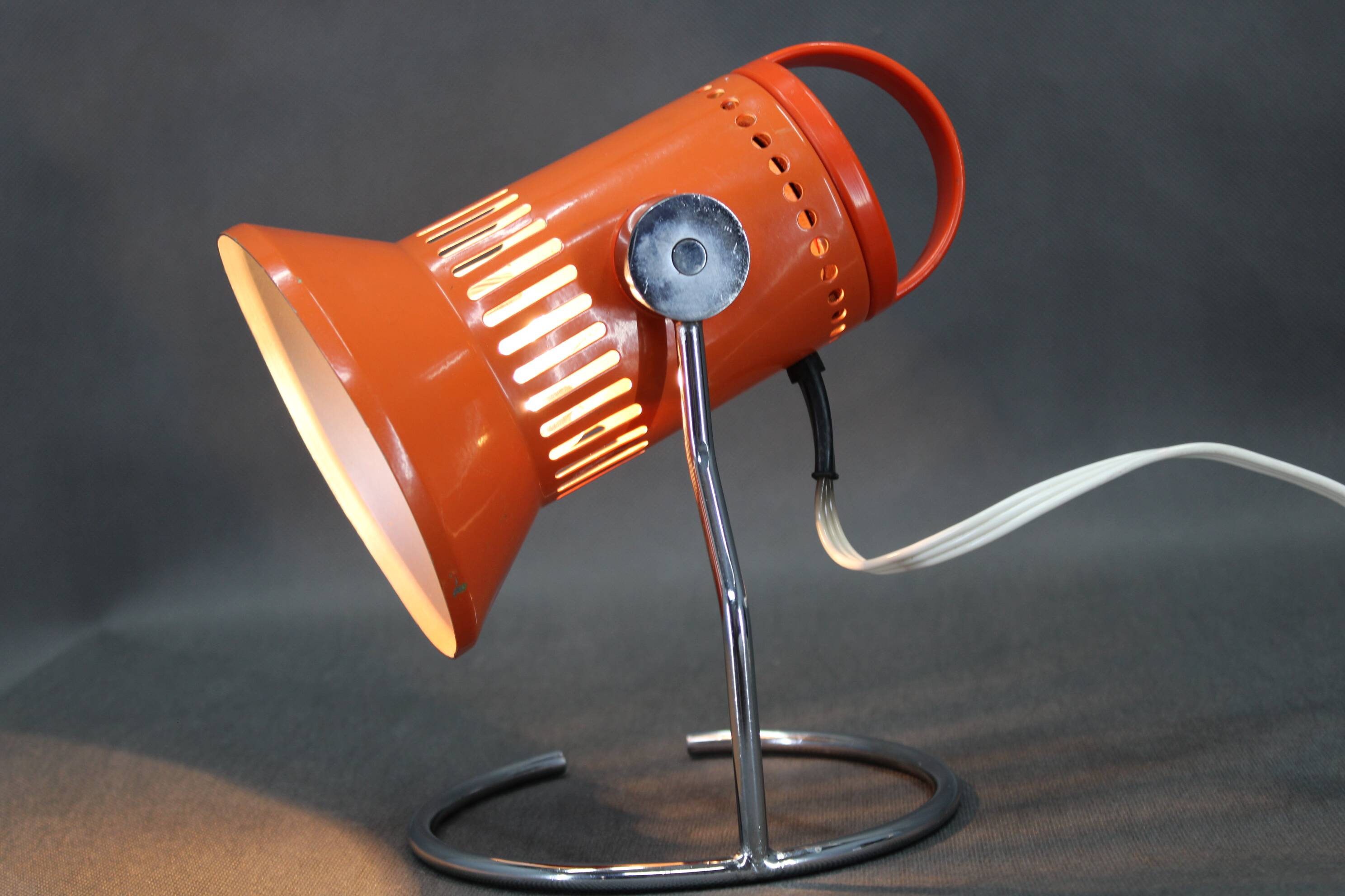 Vintage Table Lamp from Chirana, 1970's, Czechoslovakia