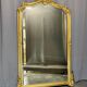 Mirror 174x111 period XIXth beautiful gilding, very good condition