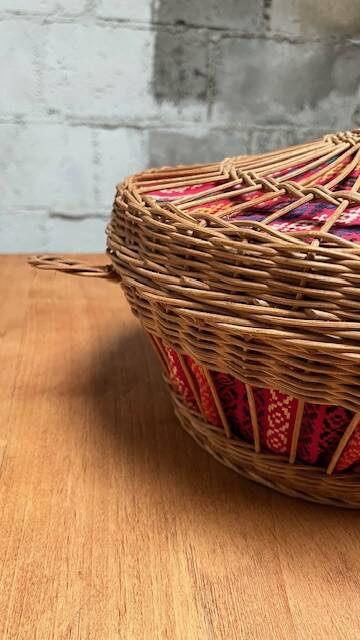 Sewing box - vintage basket