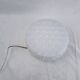 Vintage ceiling light Glashütte Limburg glass 60s