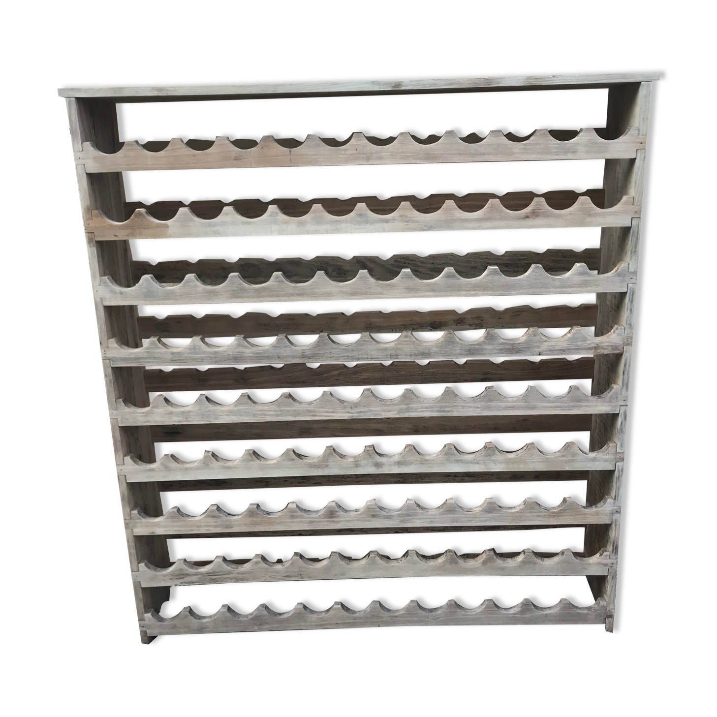 Wooden bottle holder