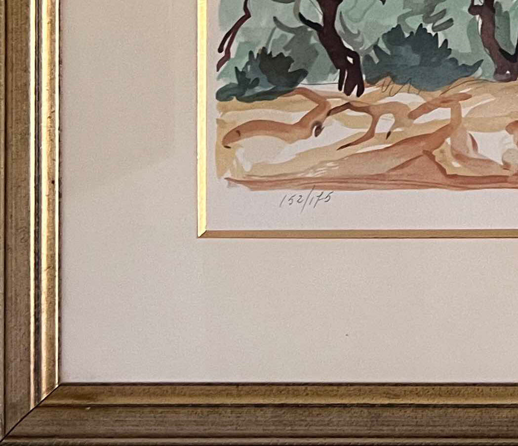 Watercolor by Gaillard Lala