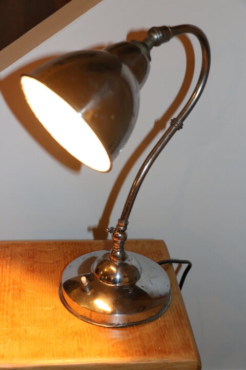 Chrome lamp circa 1930