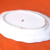 K&G (Keller & Guerin) Half-Porcelaine Lunéville Large polylobed serving dish late 19th century