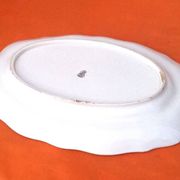 K&G (Keller & Guerin) Half-Porcelaine Lunéville Large polylobed serving dish late 19th century