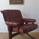 Scandinavian Mid-Century Modern Leather Easy Chair by Ekornes 1970s.