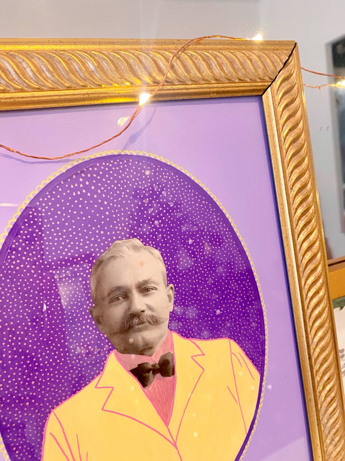 Vintage frame and photo