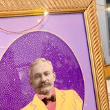 Vintage frame and photo