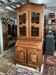 Large writing desk library in solid walnut Louis XV style.