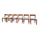 Set of six dining chairs by Furusnickarn AB