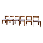 Set of six dining chairs by Furusnickarn AB