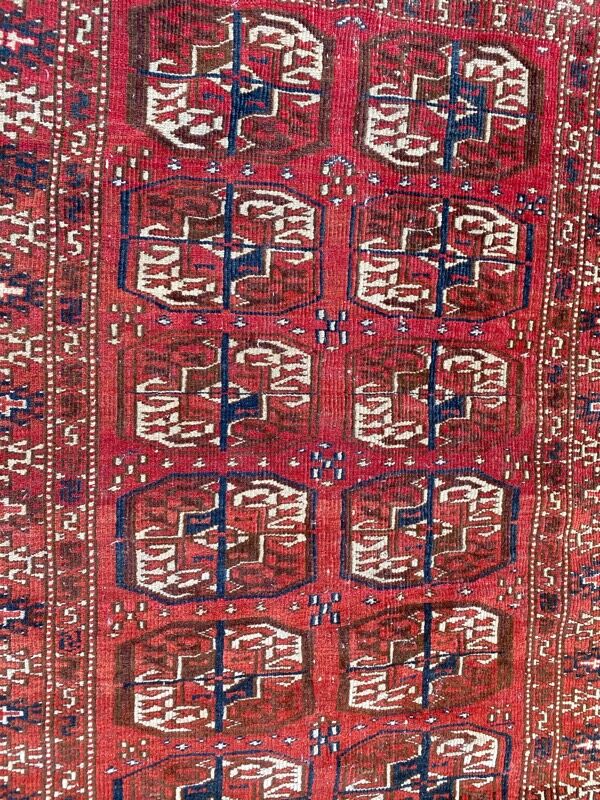 Carpet ancient afghan bukhara 92x138 cm