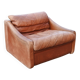 VIntage oxred leather lounge Chair Rolf Benz