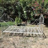 Wrought iron bed
