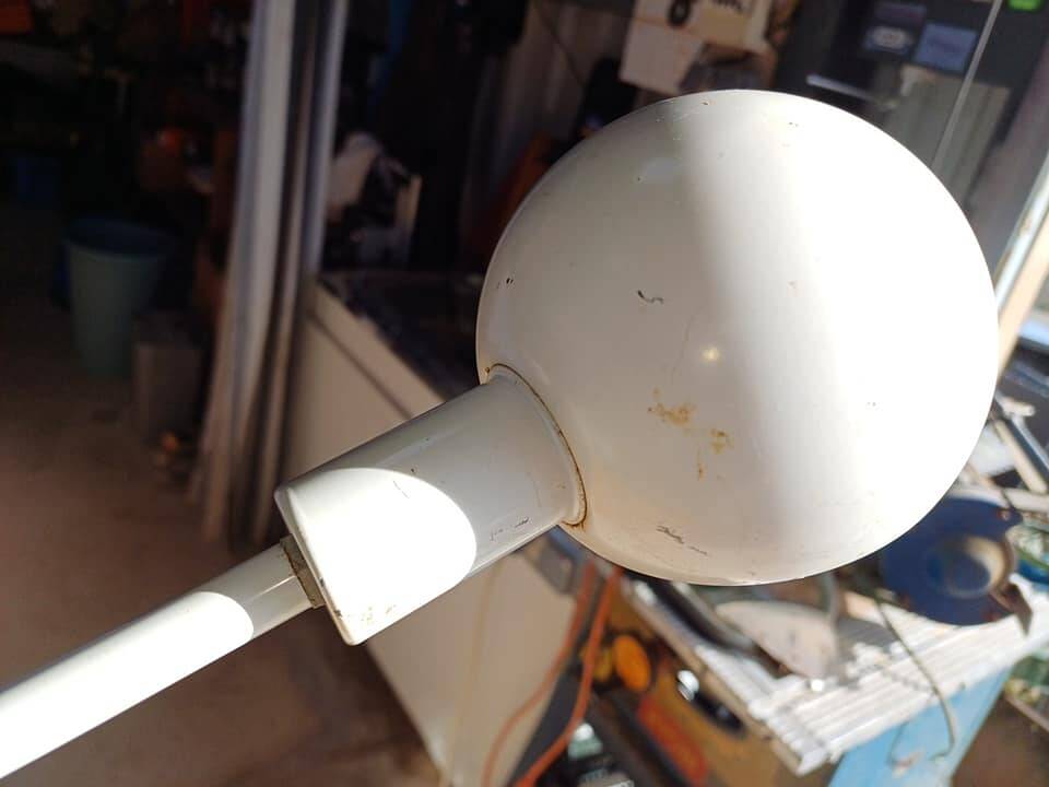 Lampe de bureau eyball 1970