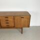 Mid-century teak line by G gold label plan