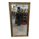 Miroir doré et biseauté