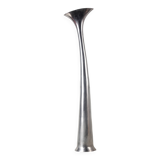 Large aluminum soliflore, 1970s / height 95 cm
