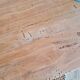 Table de ferme en bois ancienne
