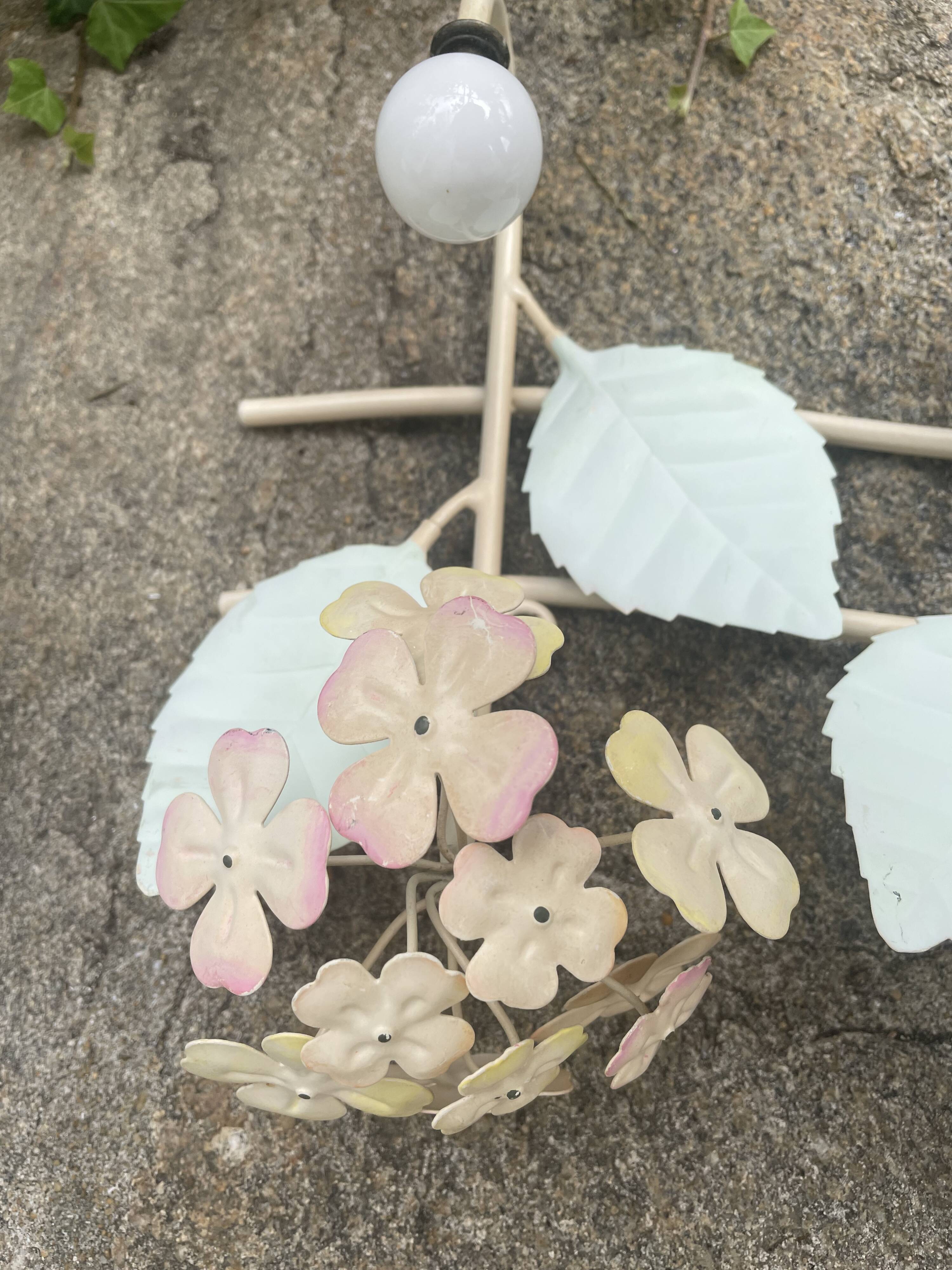 Hydrangea coat rack