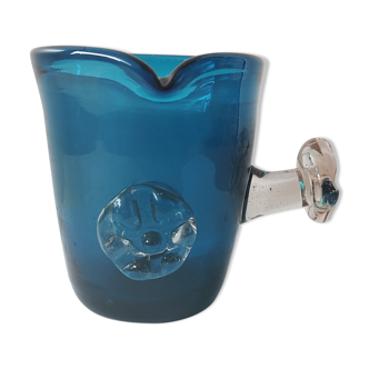 Hot-crafted glass cup